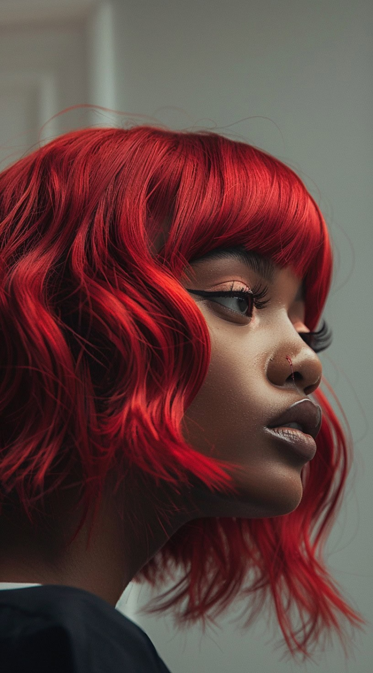 40 Red Bob Hairstyles for Black Women: From Classy to Edgy