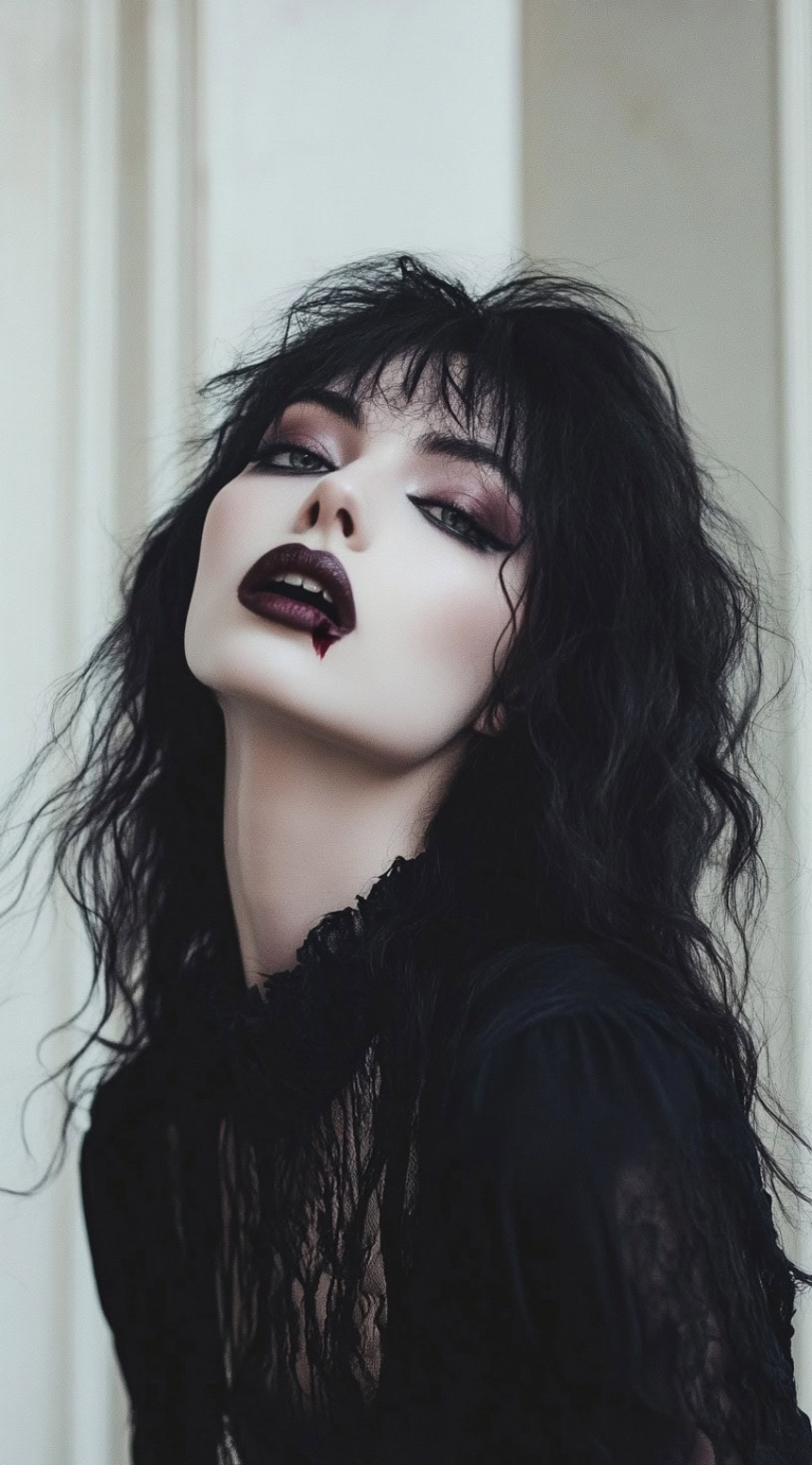 31+ Vampire Hairstyles for Women: Top Halloween Looks to Dazzle and Terrify