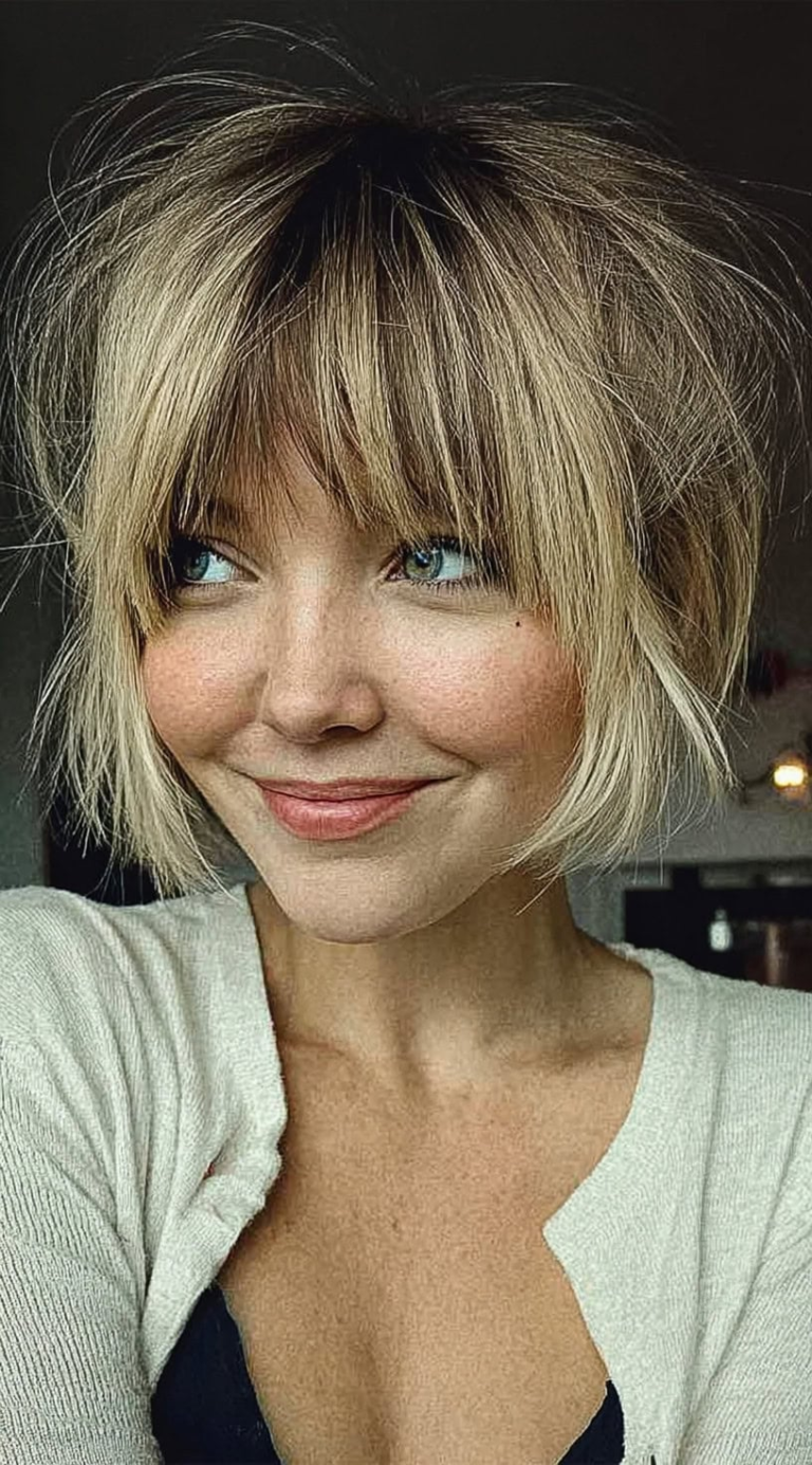 30 Short Hairstyles with Wispy Bangs: Trendy Ideas You’ll Love