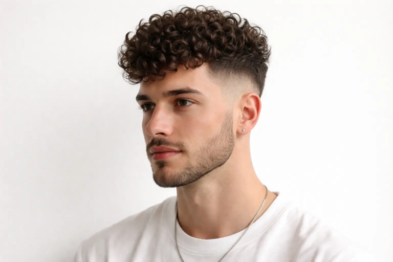 20 Trendy Curly Hair Undercuts Design Ideas for Men