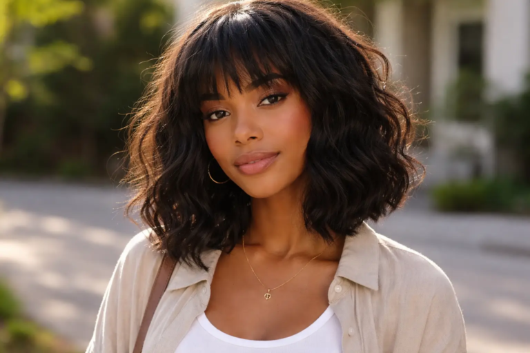 20 Beautiful Bob with Bangs Hairstyles Ideas for Black Women That Turn Heads
