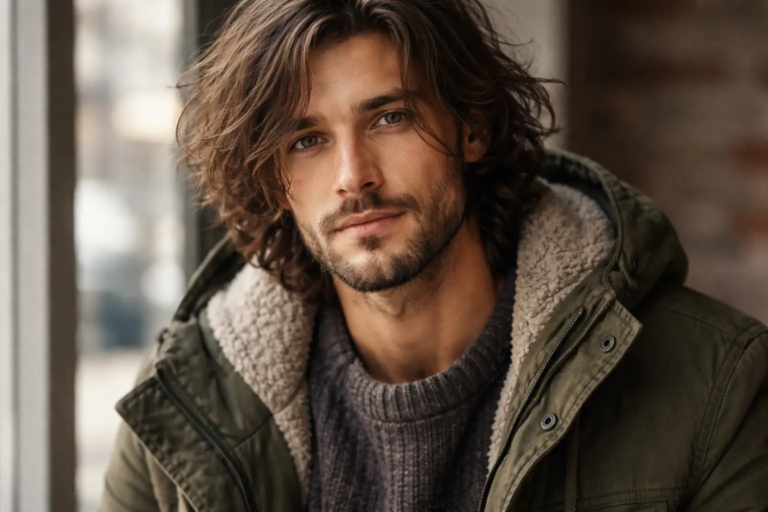 20 Winter Long Hairstyles ideas for Men That’ll Keep You Looking Sharp All Season