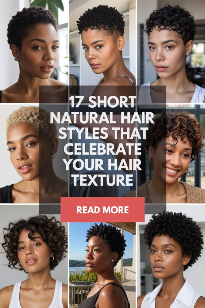 Short natural hair styles 