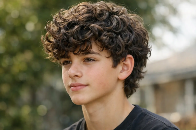 18 Best Haircuts for Boys with Curly Hair for a Stylish and Fresh Look