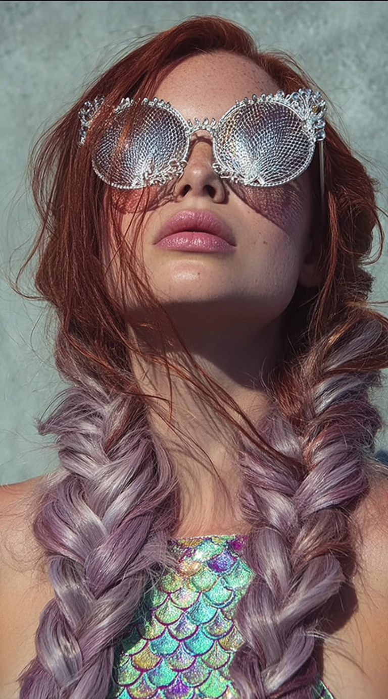 28 Mermaid Hairstyles: Dive into These Magical Looks for Halloween